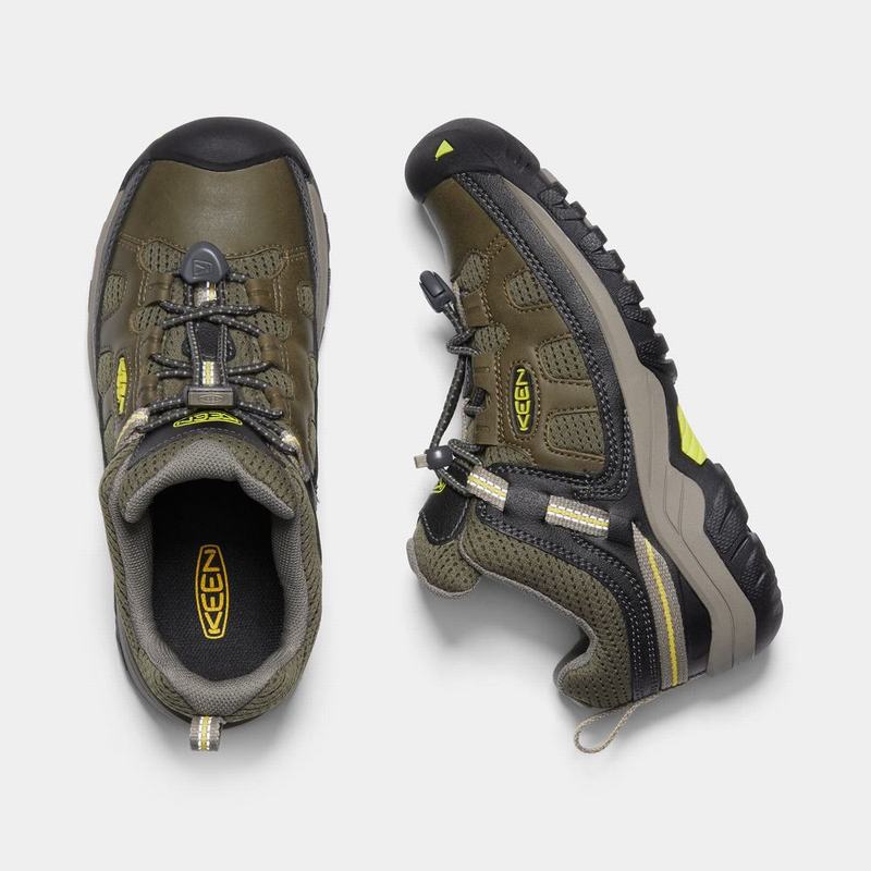 Keen Targhee - Çocuk Trekking Ayakkabısı - Koyu Zeytin Yeşili - Türkiye (789261QZP)